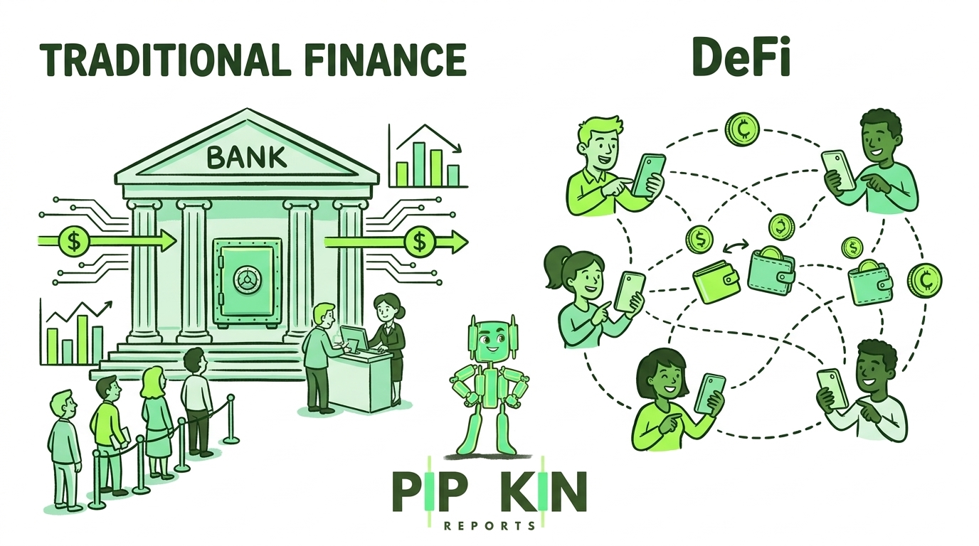Traditional Finance vs DeFi
