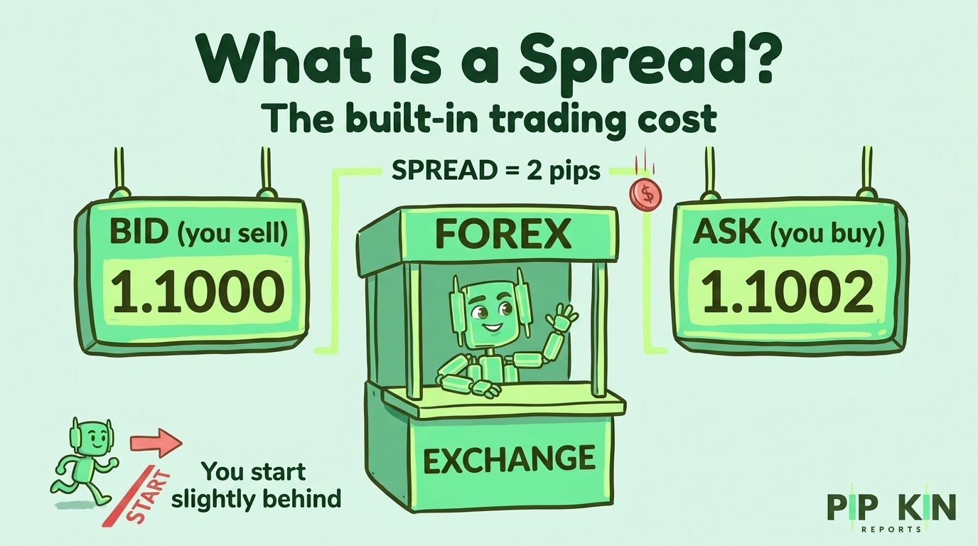 what is a forex spread