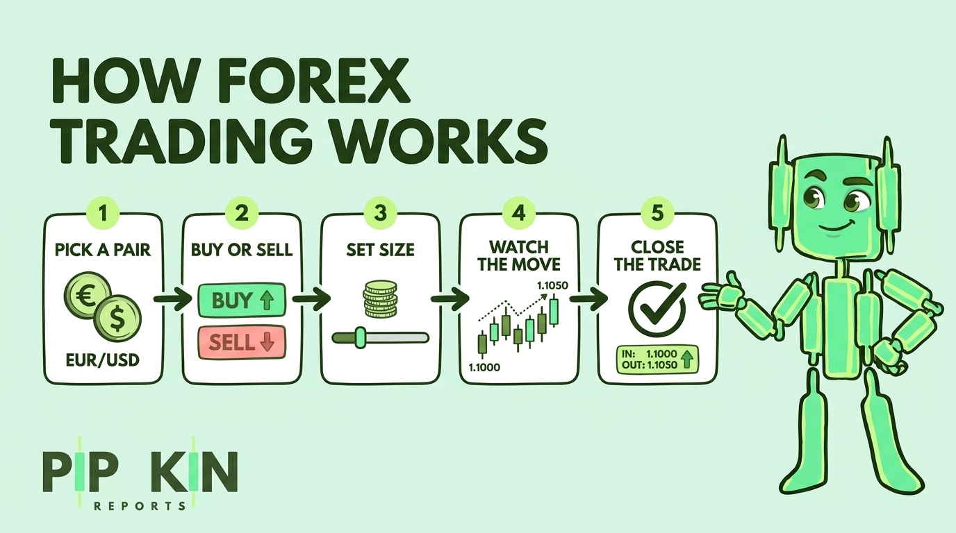 How does forex trading work